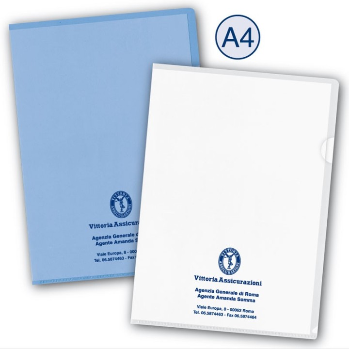 Art. 14bis Cartellina A4 in polipropilene
