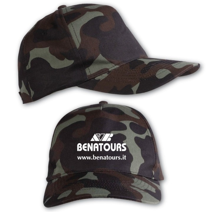 Art. 13305 Cappellino Mimetico