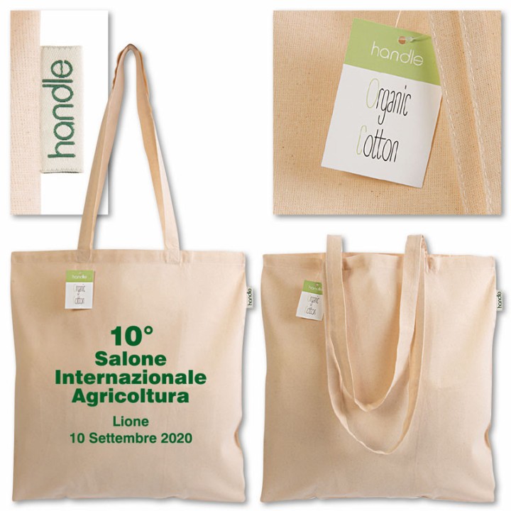 Art. 18145 Shopper in Cotone Organico
