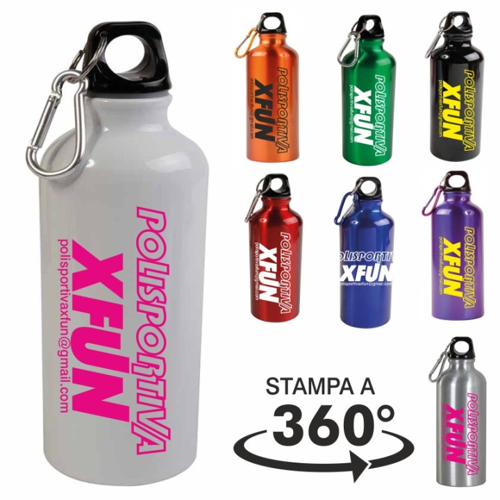 Art. 20425 Borraccia in alluminio da 400 ml.