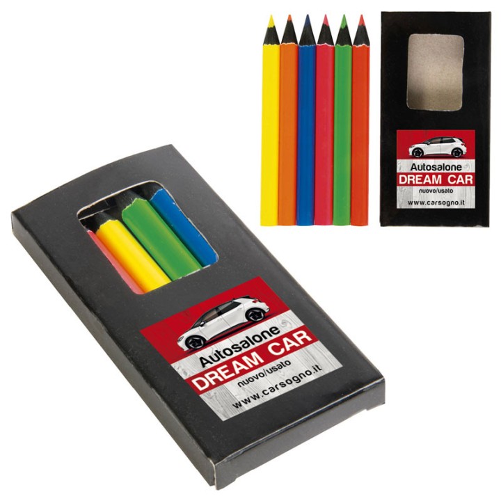 Art. 20819 - Set 6 Matite in Legno