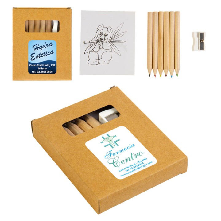 Art. 20817 - Set 6 Matite in Legno