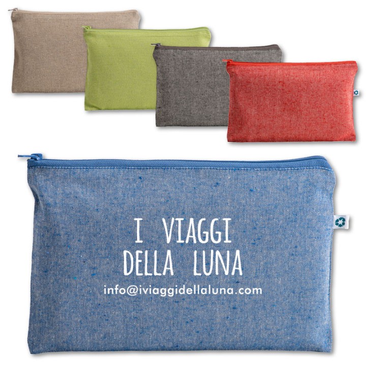 Art. 21123 - Beauty Case in Cotone Riciclato