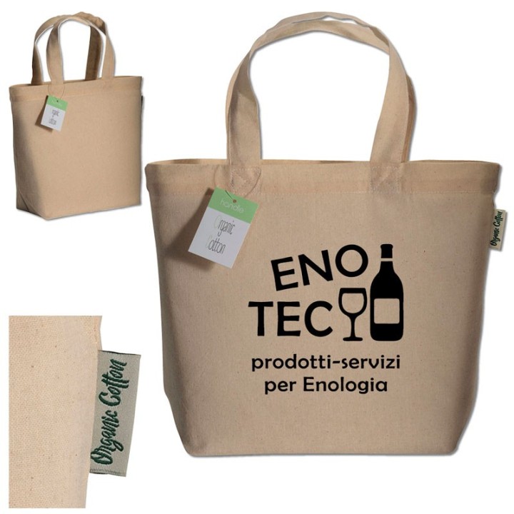 Art. 20107 - Shopper in Cotone 32x24x10 cm.