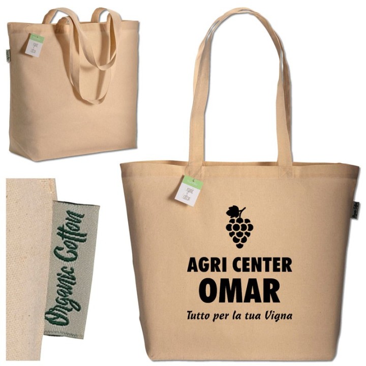 Art. 20109 - Shopper in Cotone 50x38x15 cm.