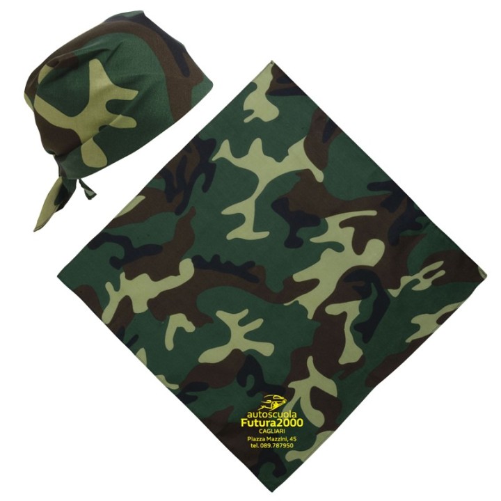 Art. 16308 - Foulard / Bandana Mimetica