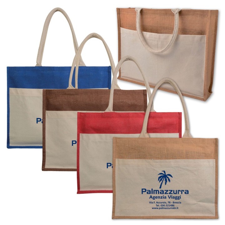 Art. 9150 Borsa in juta 45x35x12