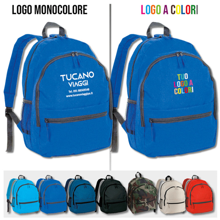 Art. 15120 Zaino con 6 Tasche