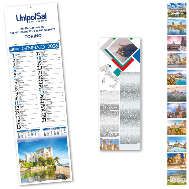 Calendari Olandesi Mini Personalizzati