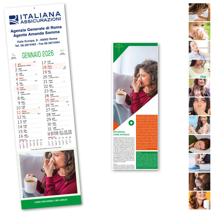 Calendari Olandesi Mini Personalizzati