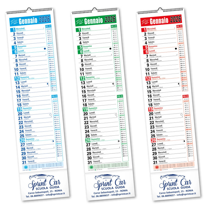Calendari Olandesi Personalizzati