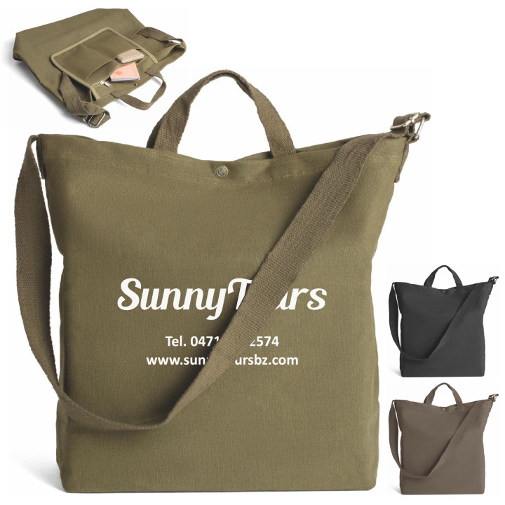 Art. 1051 - Borsa In Canvas F.to 45x37x13 cm.
