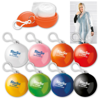 Poncho Ball Impermeabile con Cappuccio