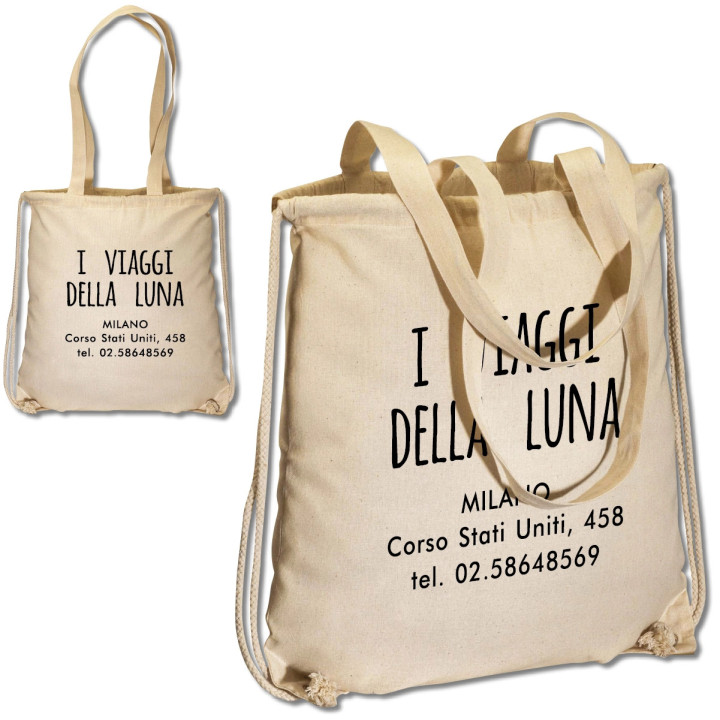 Sacca/Zainetto/Borsa personalizzato