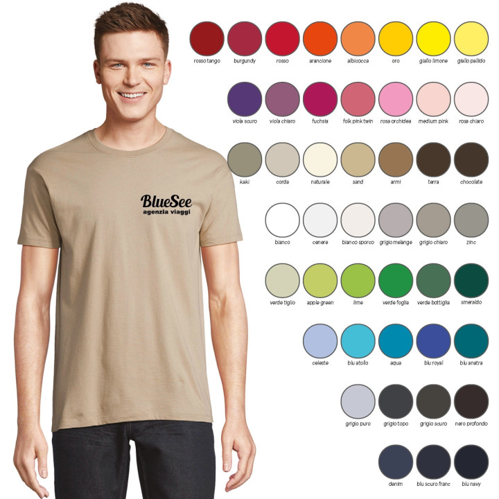 T-Shirt Unisex Cotone da 150 G/M2