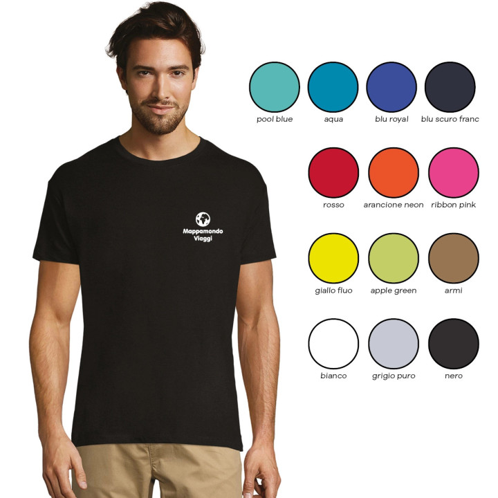 T-Shirt Unisex Poliestere da 130 G/M2