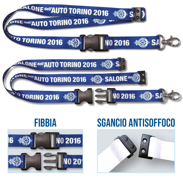 Collarini Lanyards personalizzati.
