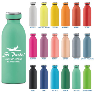 Borraccia Termica in acciaio Inox da 500 ml.