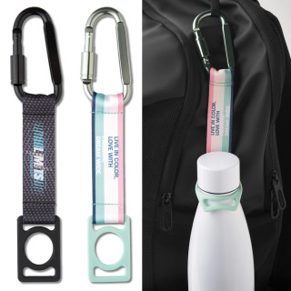 Portabottiglie con Moschettone