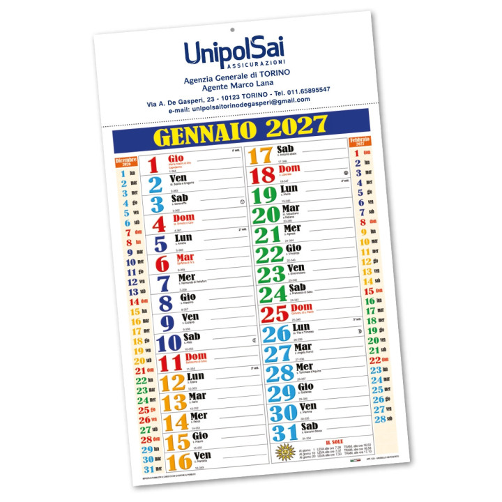 Calendari Olandesi Personalizzati