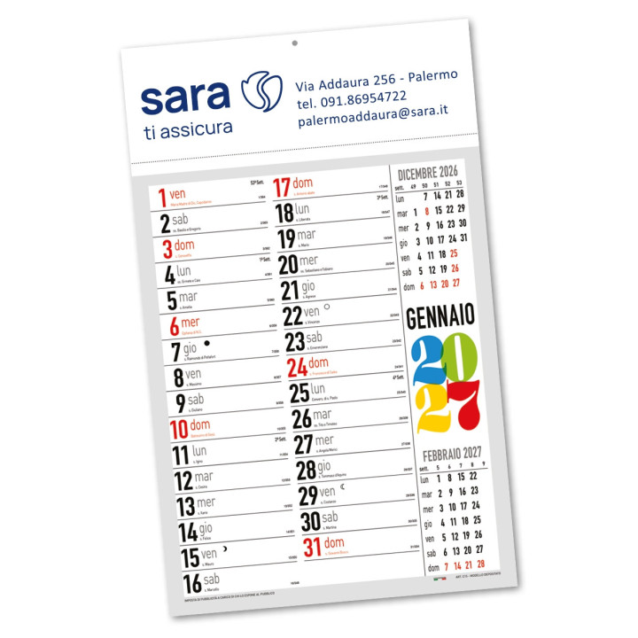 Calendari Olandesi Personalizzati
