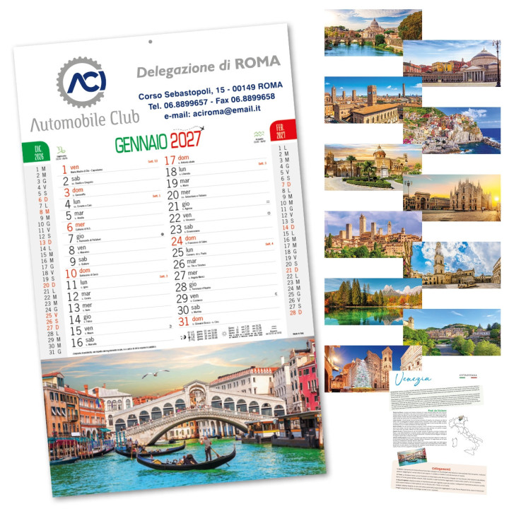 Calendari Olandesi Personalizzati