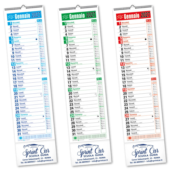 Calendari Olandesi Personalizzati